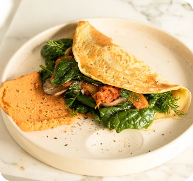 Омлет на безлактозном молоке АМ-АМ